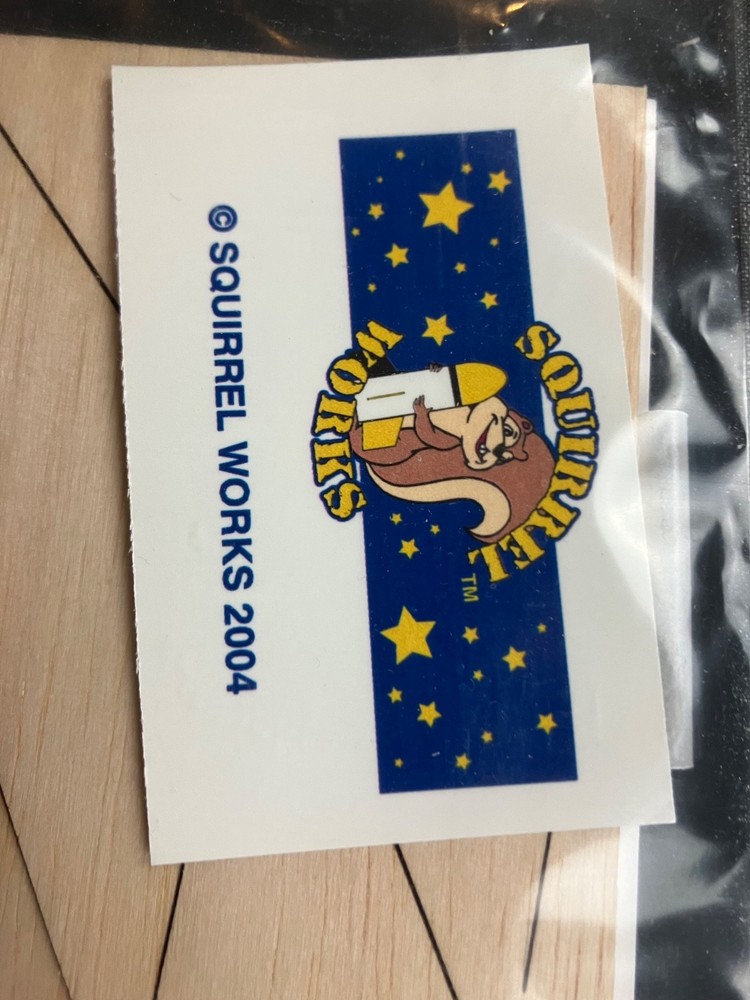 Extremely Rare, OOP, Squirrel Works Freebird Flying Model Rocket Kit - Sealed