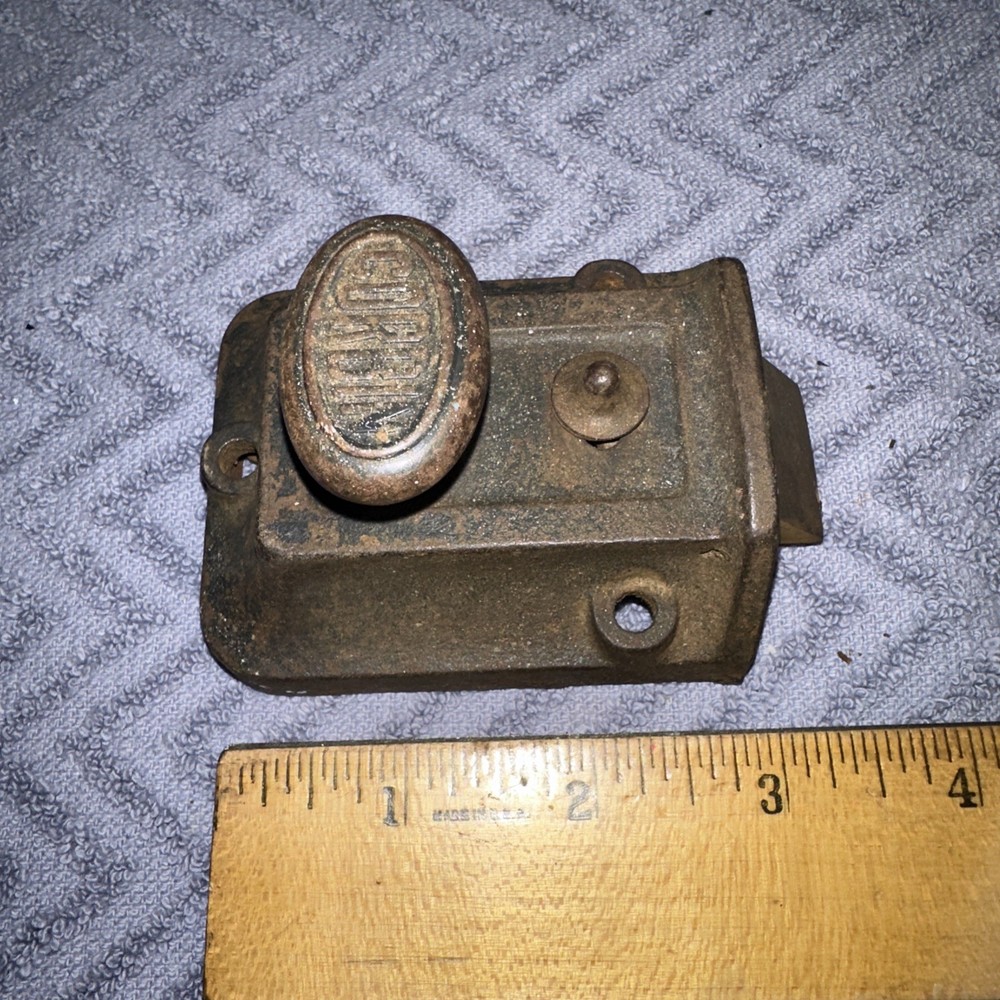 Antique Corbin Door Lock Latch Deadbolt