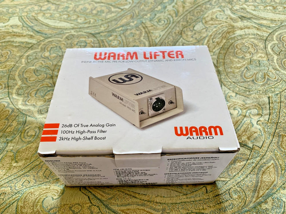 Warm Audio Warm Lifter Inline Active Microphone Preamp