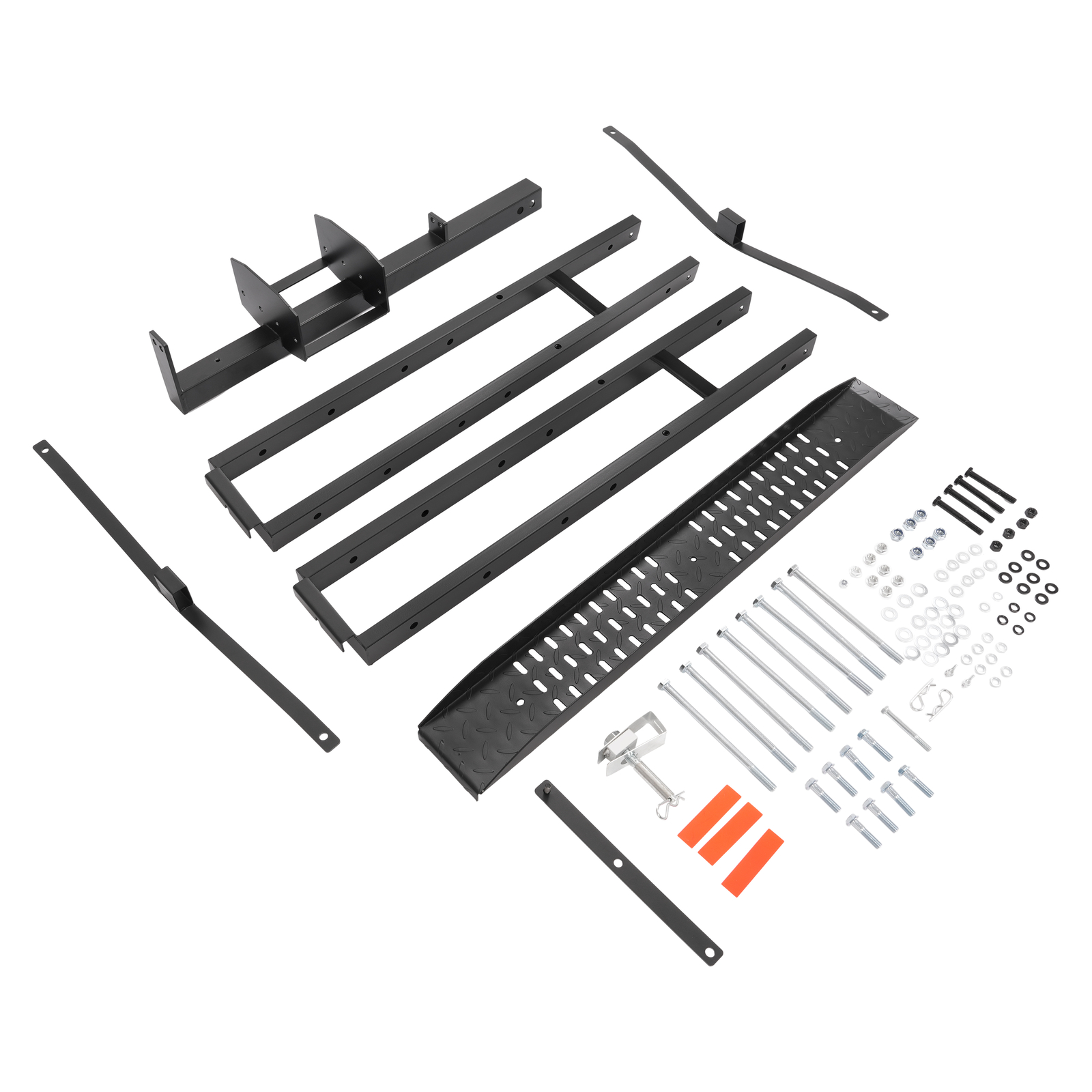 Motorcycle Carrier Scooter Dirt Bike Hitch Mount Rack Ramp Hauler Transport