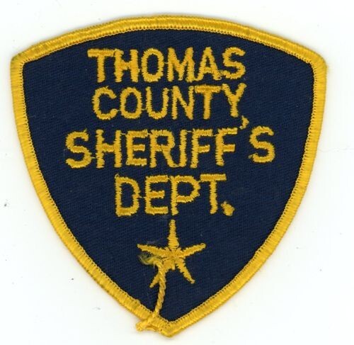 KANSAS KS THOMAS COUNTY SHERIFF NICE SHOULDER PATCH POLICE