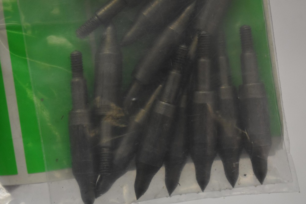 Arrow Wraps Green Set W/ EZ Pull 200GR Points Nock Tying String Archery Neon