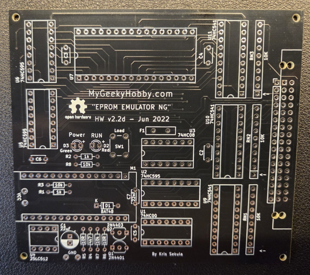 EPROM Emulator NG v2.2d PCB
