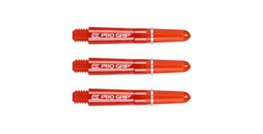 Target Pro Grip Spinning Polycarbonate - Red Short