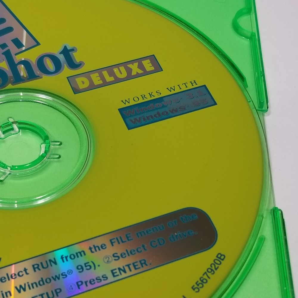 Screen Shot Deluxe for Windows 3.1 & 95