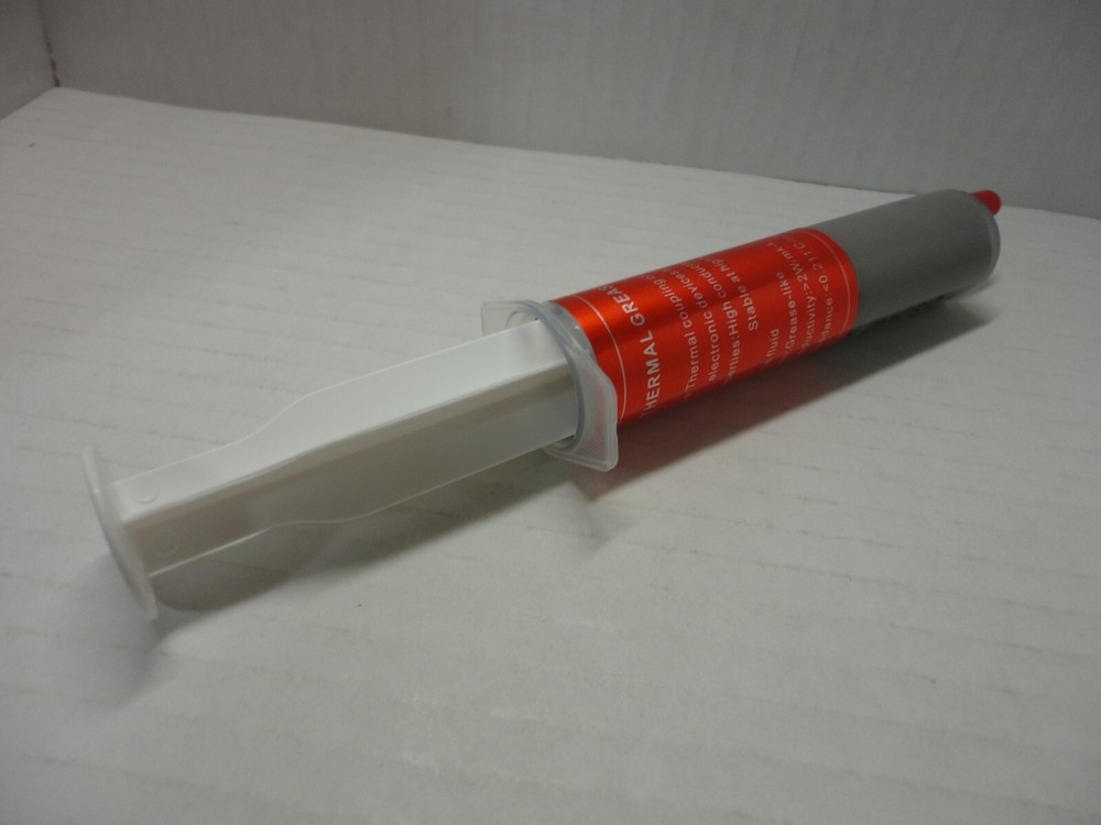 Large 30g Syringe Silver Thermal Compound Paste Grease PC CPU GPU Heatsink Tech