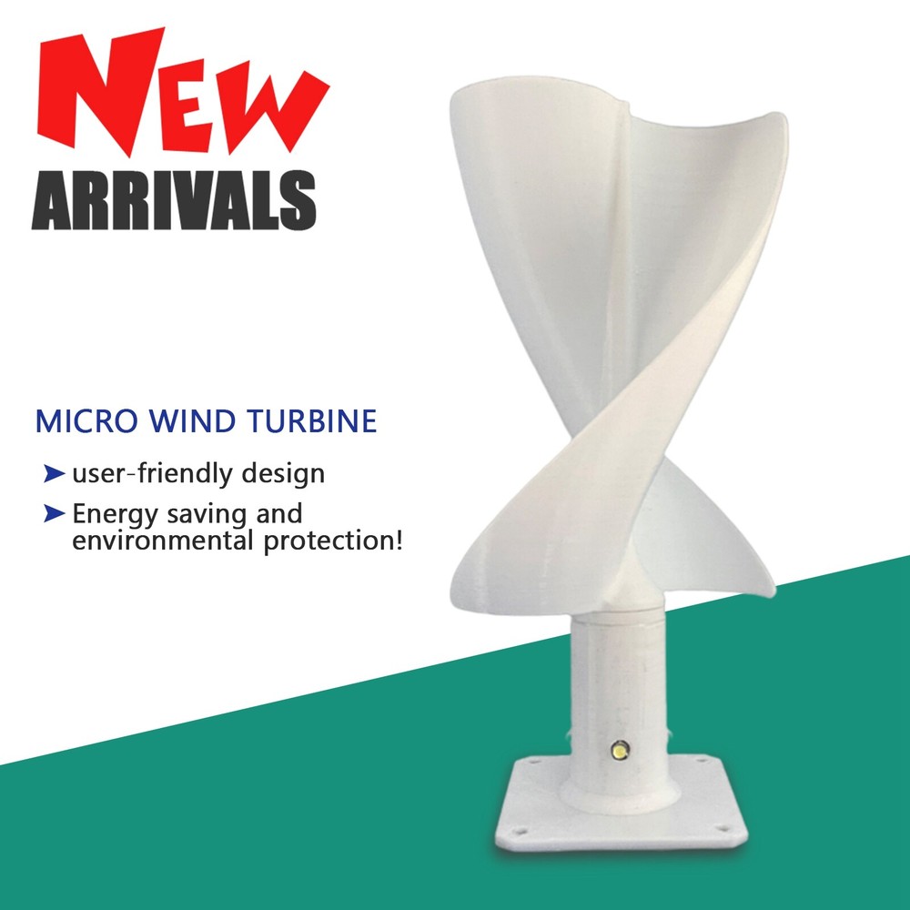 DC Micro Mini Wind Generator Vertical Axis Wind Turbine Teaching Model DIY Motor