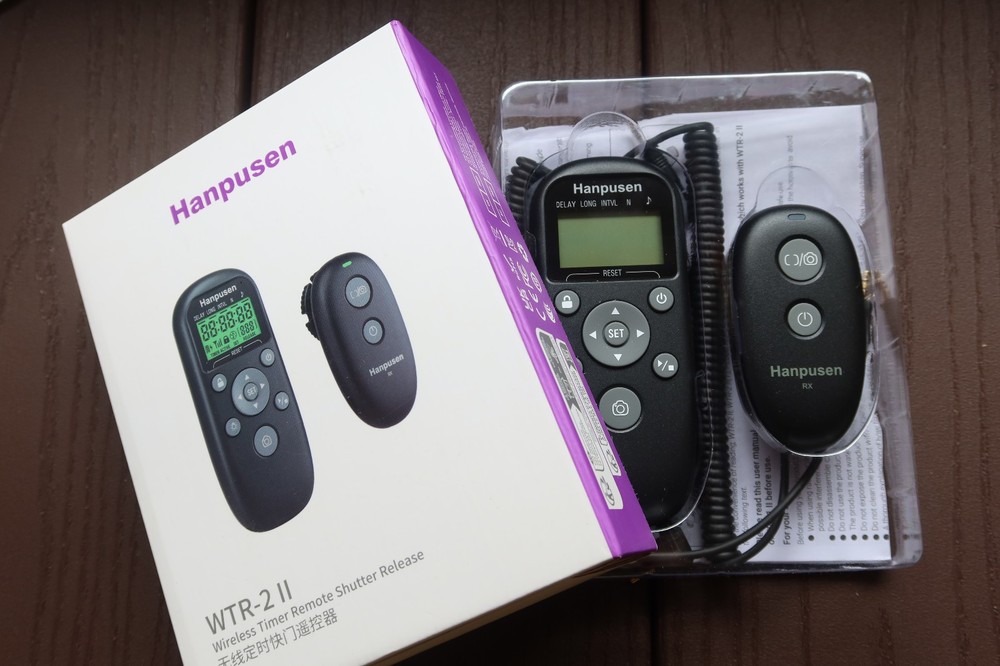 Rechargeable Wireless Intervalometer Shutter Release for Canon Cameras