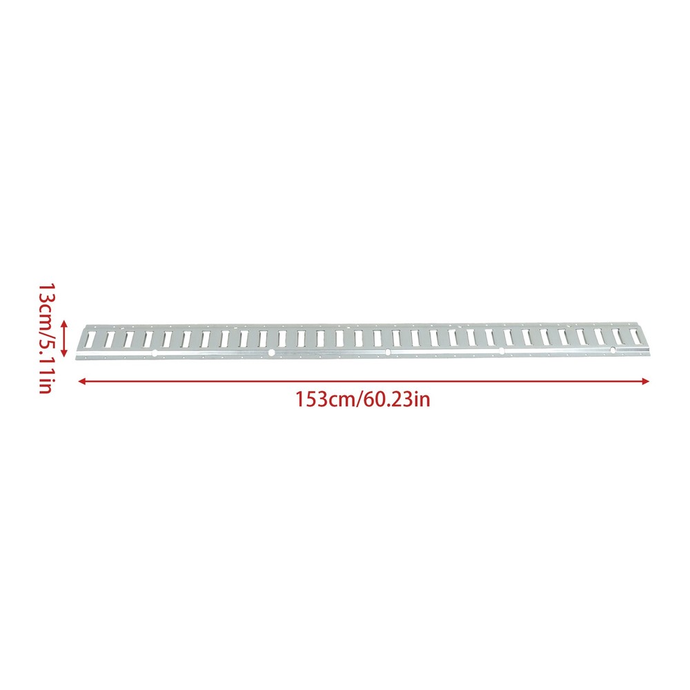Labwork E Track Tie Down Rail Kit 5' E Track Rails End Caps ETrack Straps