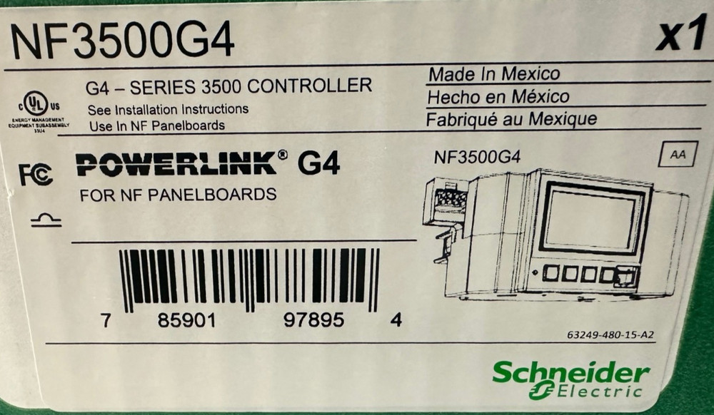 Schneider Electric Powerlink G4 NF3500G4 Controller 🇺🇸