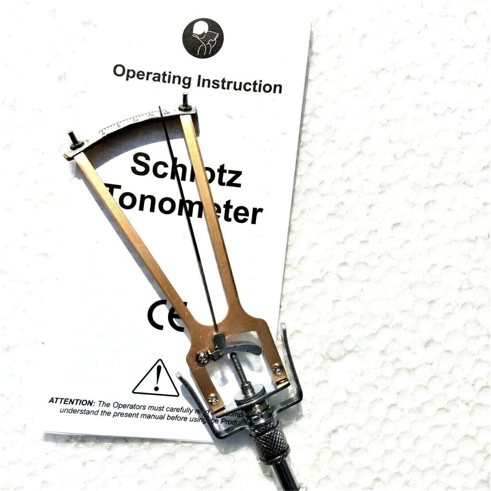 Schiotz Tonometer Precision Eye Measuring Intra-Ocular Pressure