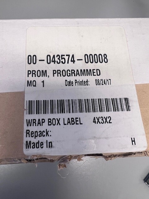 Part# 043574-00008 Prom, Programmed for Quantum Scale