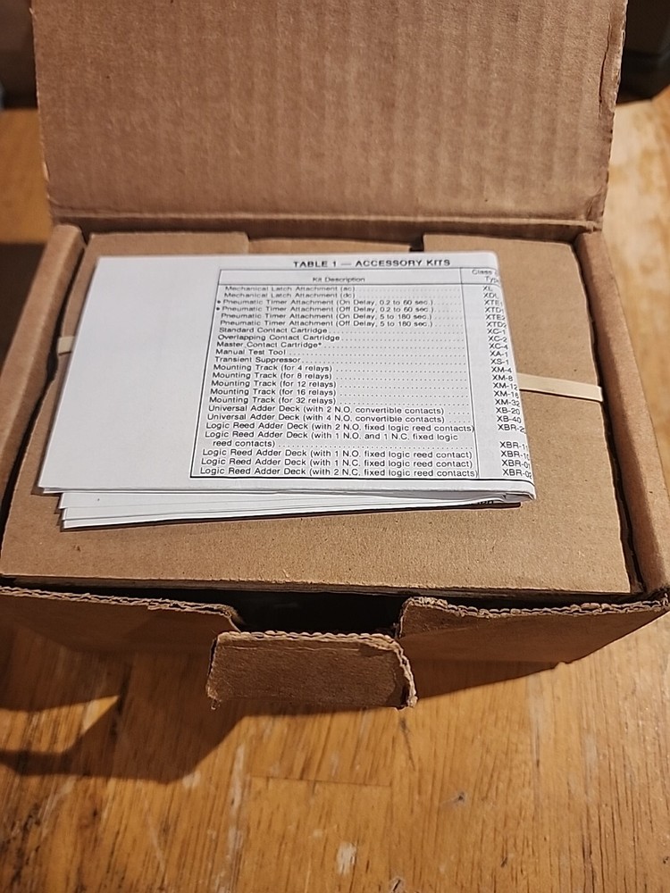 NEW SQUARE D 8501XTE1 SER. A, TIMER ATTACHMENT ON DELAY, TIMER RANGE 0.2-60 SEC