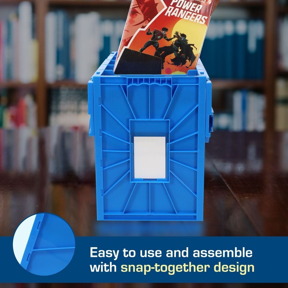 1 BCW Blue Plastic Short Comic Book Bin