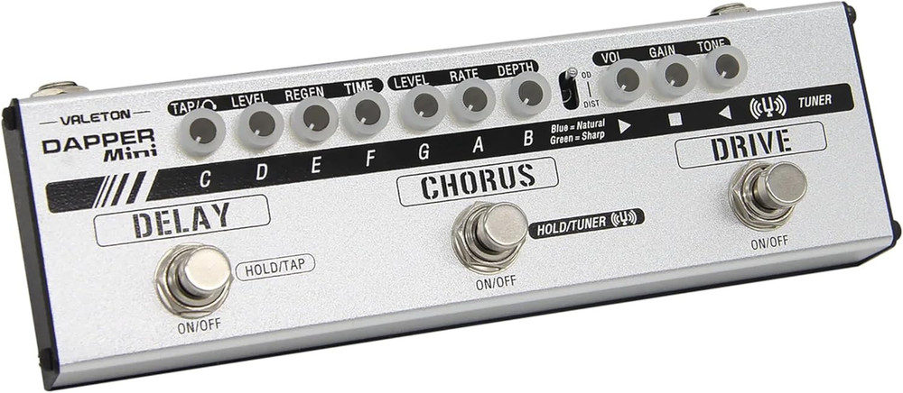 Dapper Mini Effects Strip, Mes-1,Silver
