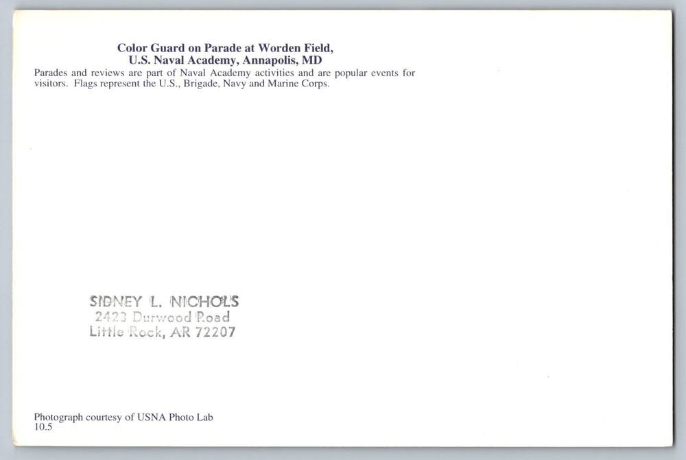 #3001 Naval Academy FDC Maxi Card