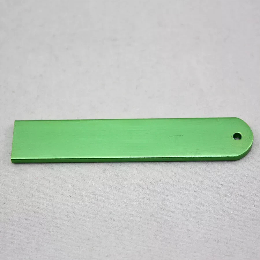 2 Pcs Dental Scale Ruler Tools Measurement Instruments Scale Ruler Blue + Green