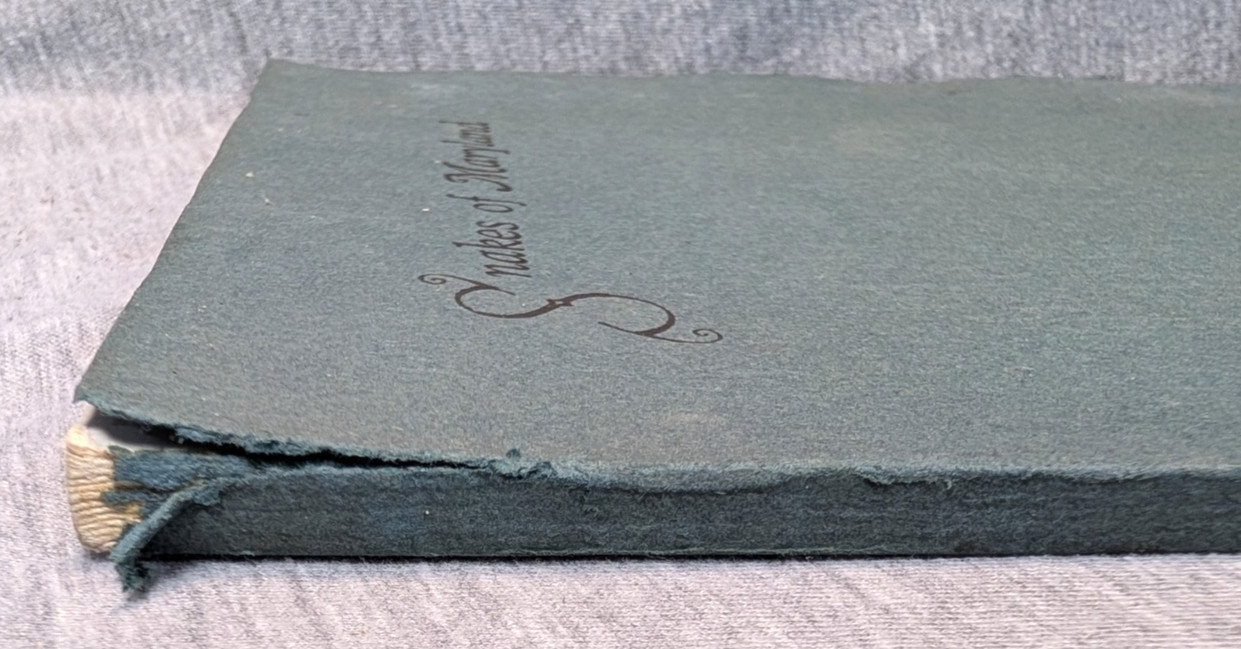 1936 Snakes of Maryland Illustrated Book Howard Kelly Color Plates 1st Edition