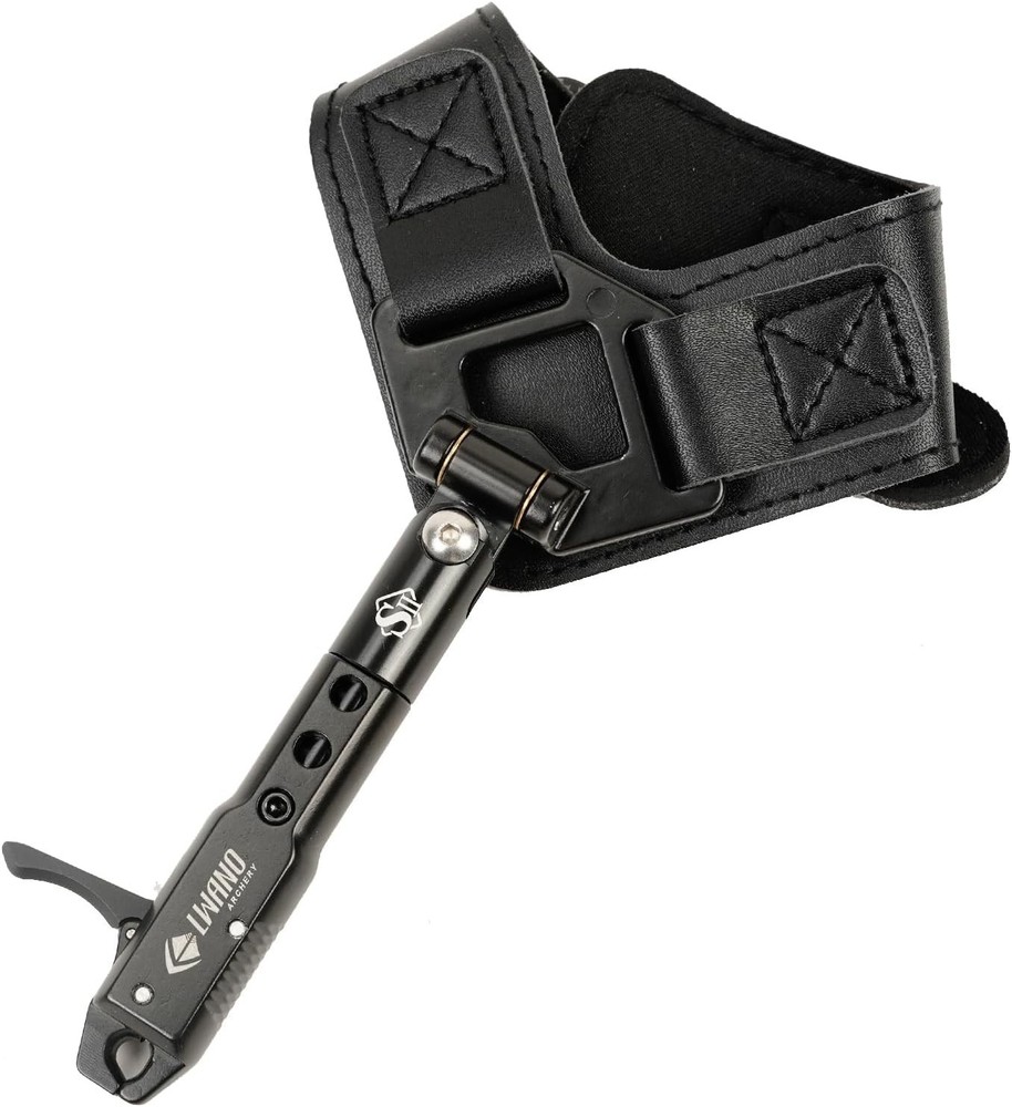 Archery Compound Bow Release Aid 360° Adjustable Wrist Strap Trigger Hunting