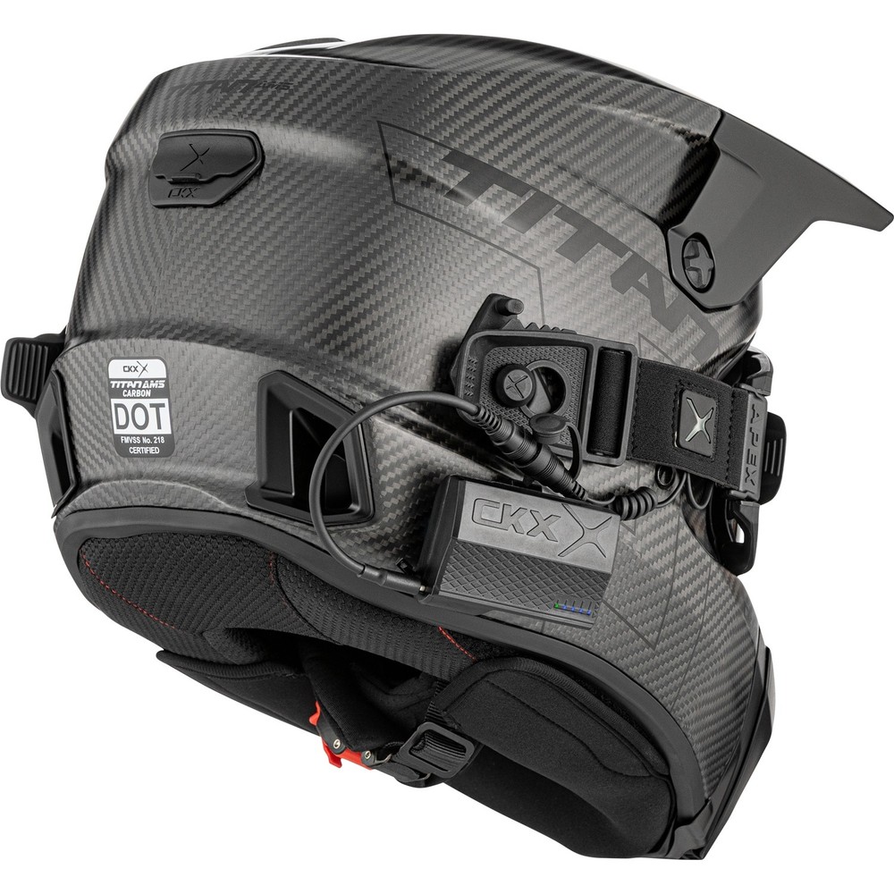 CKX Titan AMS Carbon Pro Helmet Solid - Apex Goggle included