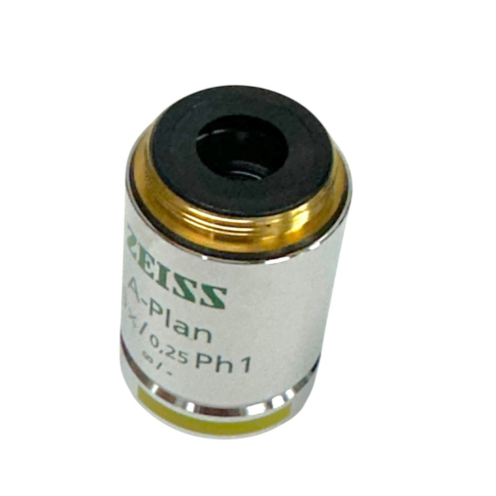 Zeiss A-Plan 10x/0.25 Ph1 Microscope Objective Lens 44 10 31 Infinity/-