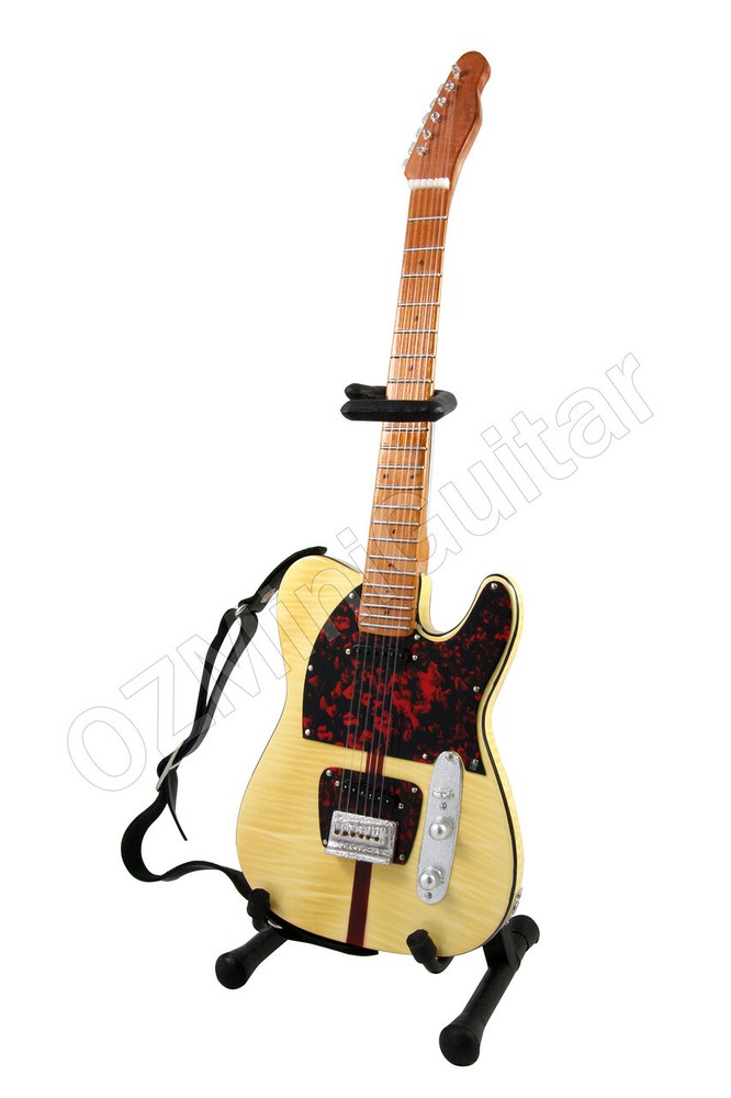 Miniature Guitar Prince & Strap