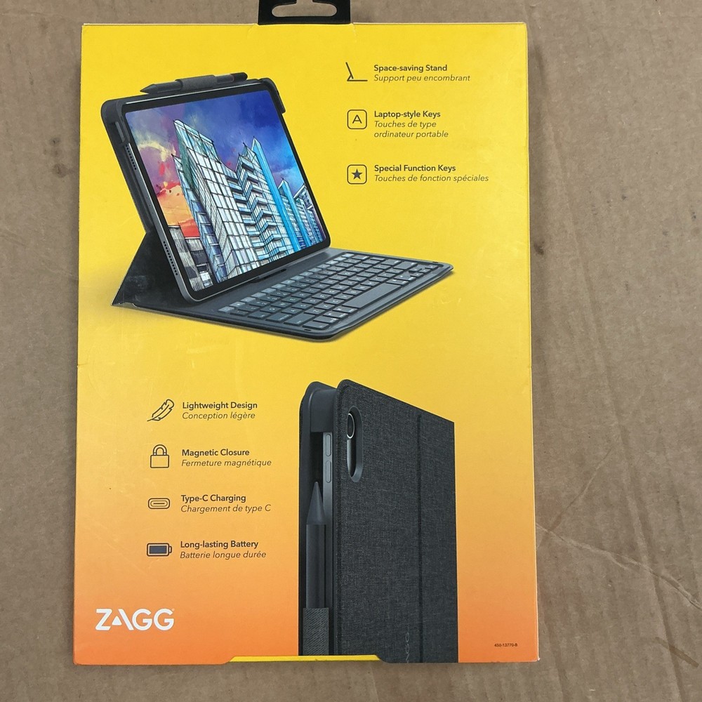 ZAGG Messenger Folio 2 Keyboard Folio/Case - Black