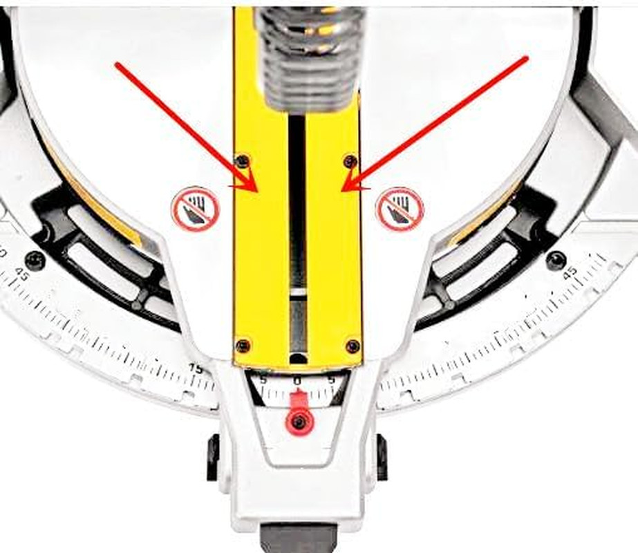 DW713, Zero Clearance Insert For 10" Compound Miter Saw 2/Pcs