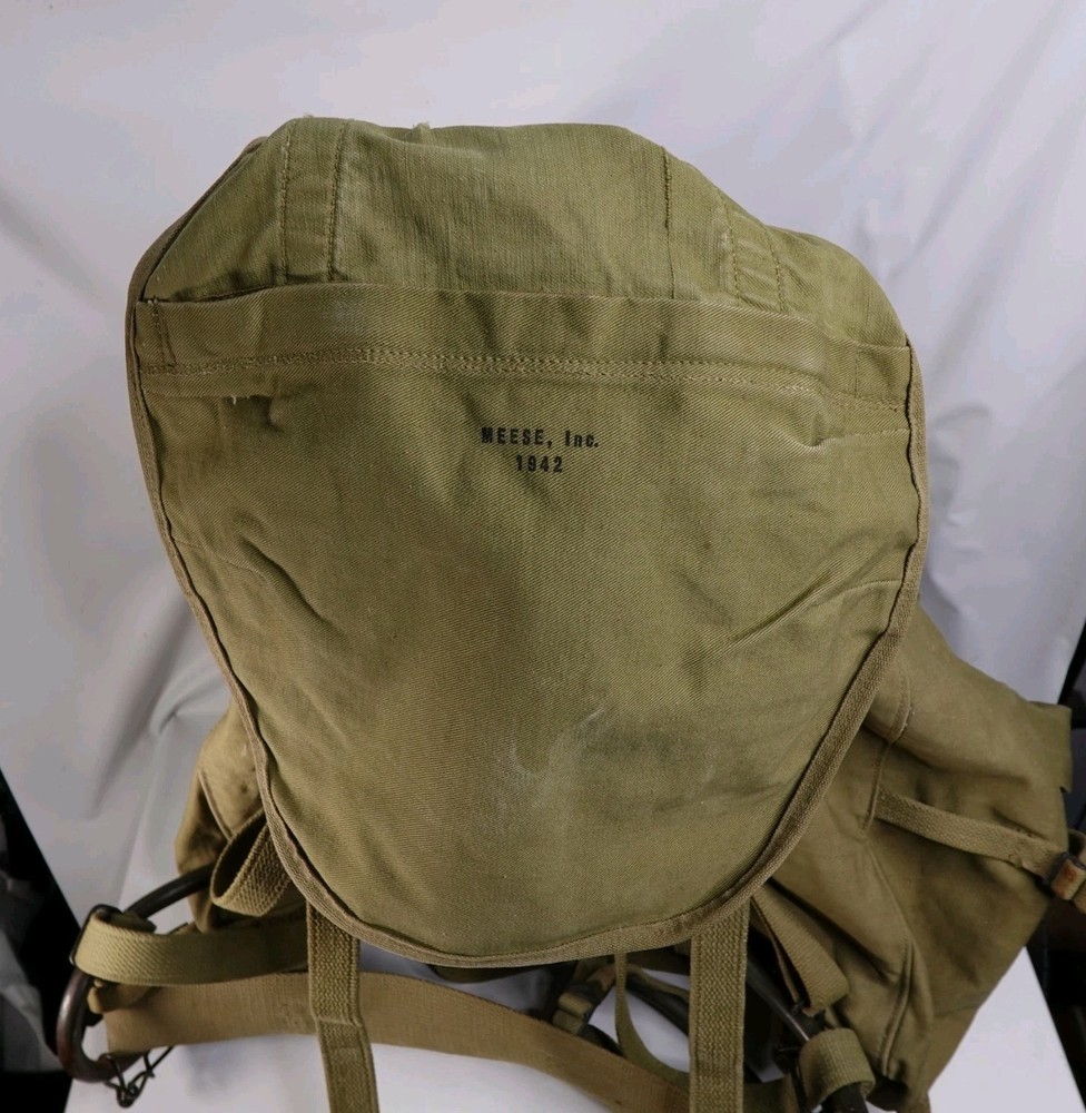 WWII US Army M1942 Mountain Backpack Rucksack w/ Frame