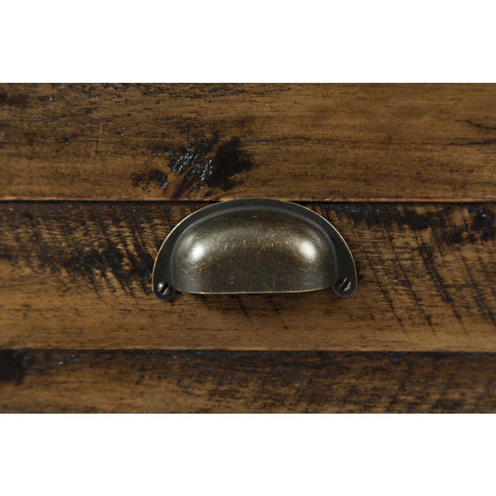 Artisan's Craft Rustic Farmhouse Distressed Solid Wood Coffee Table