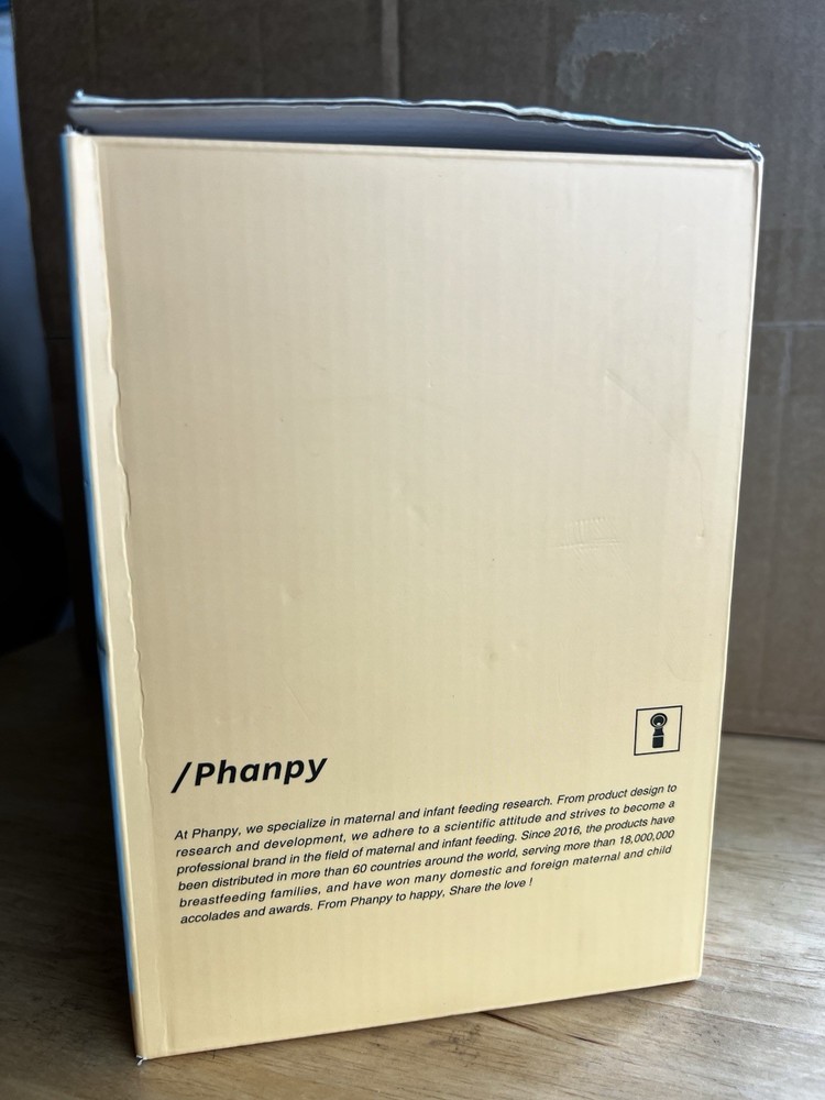 Phanpy E-shine Double Electric Breast Pump - 4 Modes - Intelligent Variable Freq