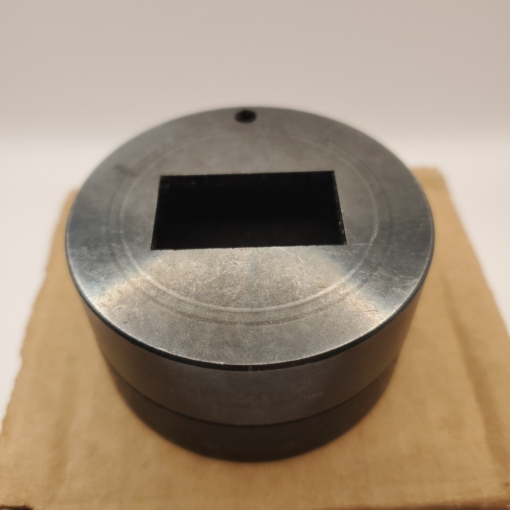 Greenlee 60036 Rectangular Punch Knockout Die 0.75" x 1.31"