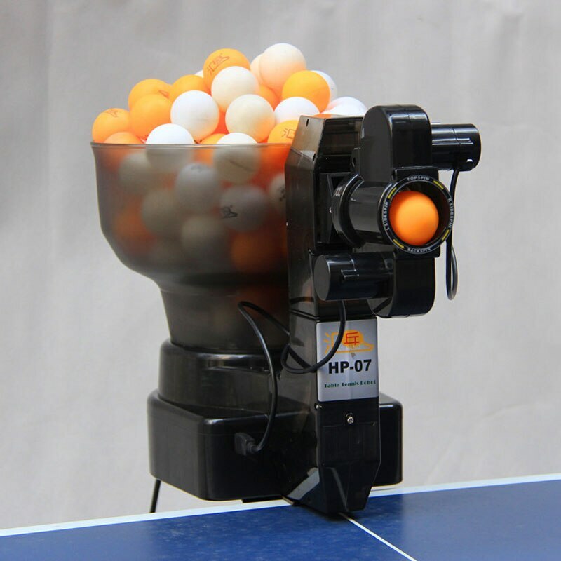 Table Tennis Automatic Ball Machine Multi-Rotation Multi-Dropping Ball Machine
