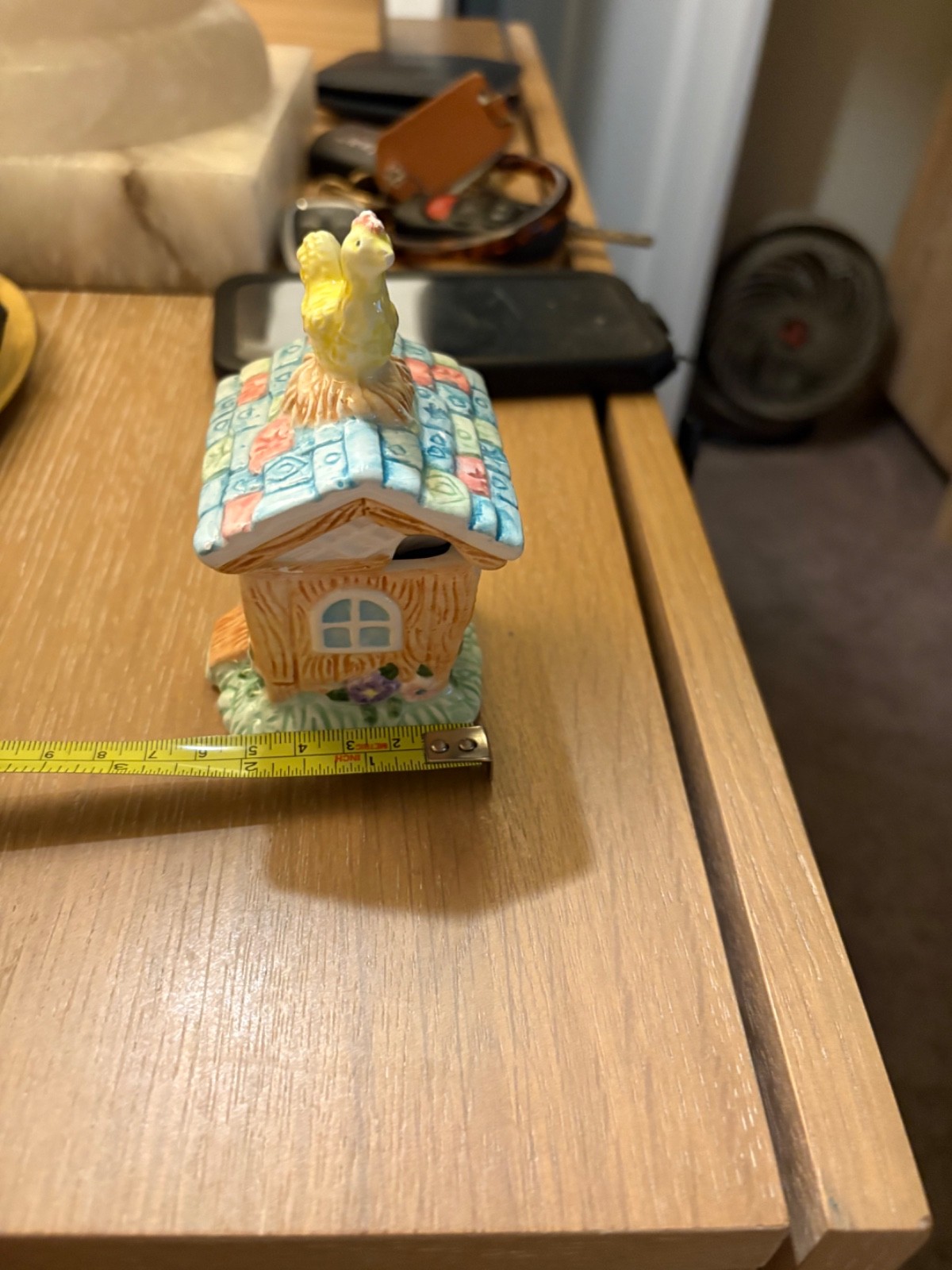 Mercuries 1994 Farm Sugar bowl Kitchen Chicken Hen Coop