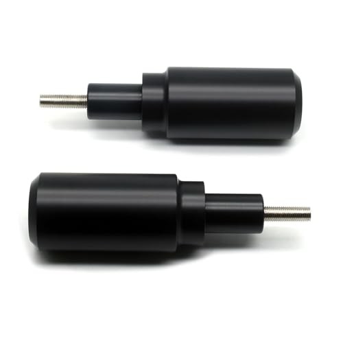 Motorcycle Frame Sliders, Falling Crash Protector Guards No Cut Kits Black