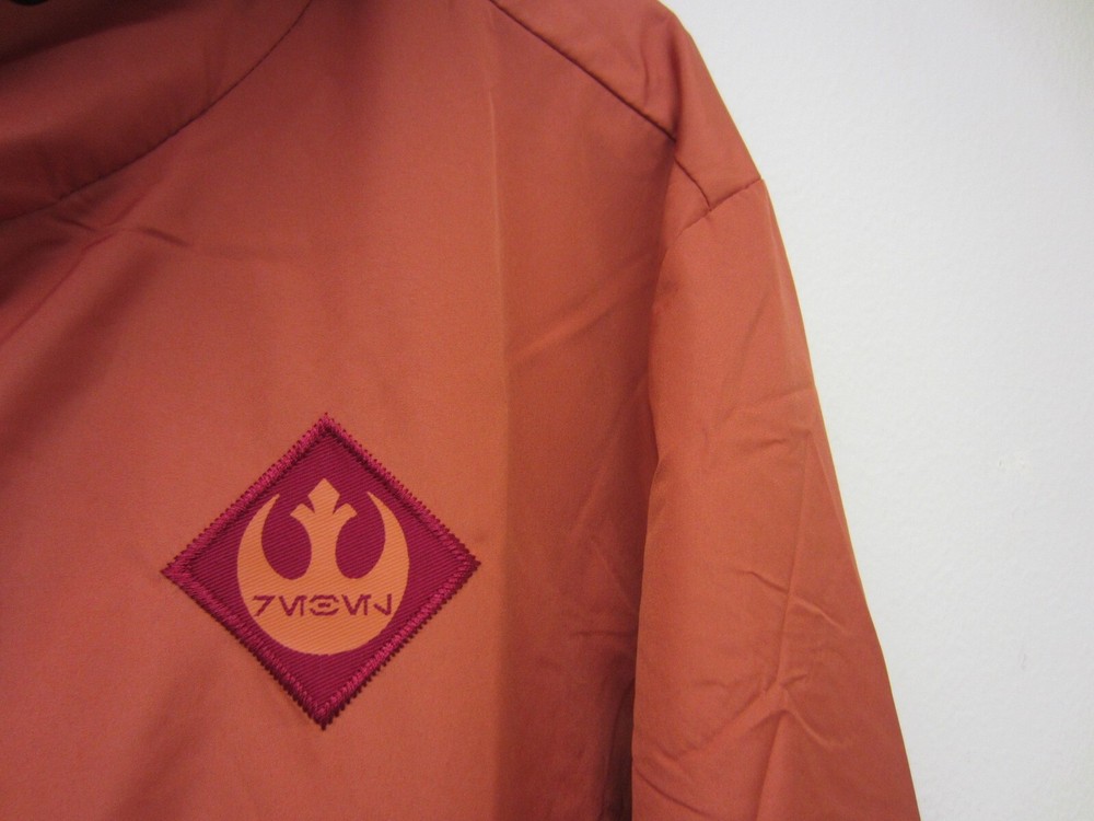 Star Wars Rebel SCUM Half Zip Windbreaker Pullover Jacket Size L