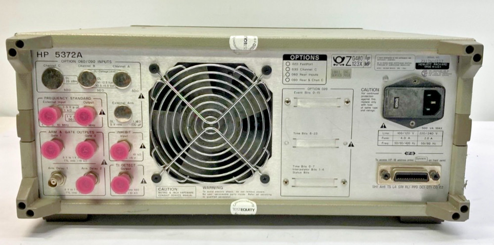 HP Agilent 5372A Frequency and Time Interval Analyzer