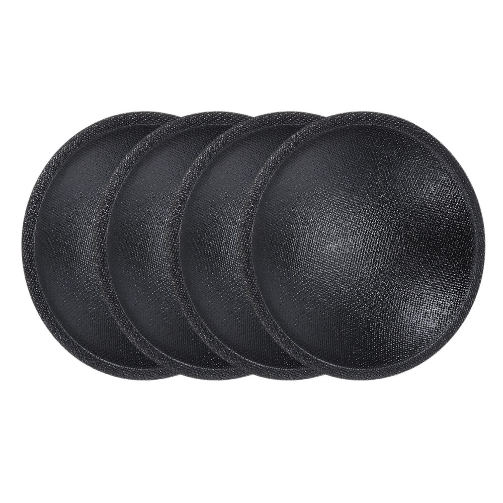 4 Pcs Speaker Dust Cap 45mm/1.8" Outer Diameter Oiled Cloth Cap