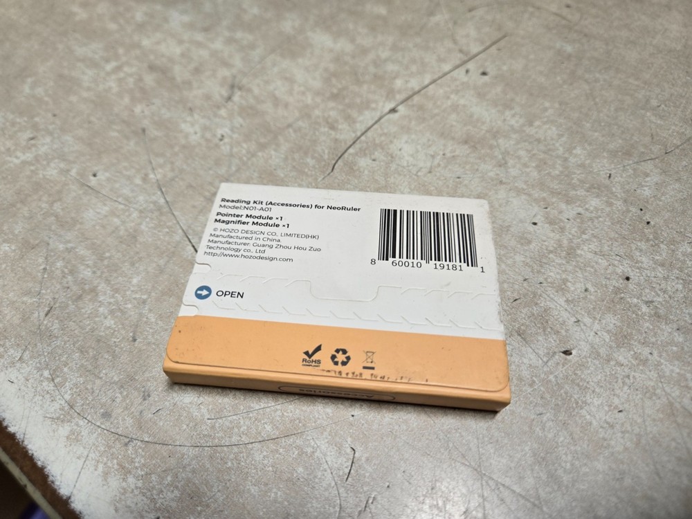 HOZO NeoReading Kit Sealed N01-A01