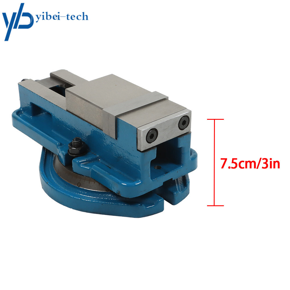 2" Precision Mill Vise 360 Degree Swiveling Base Replacement NEW