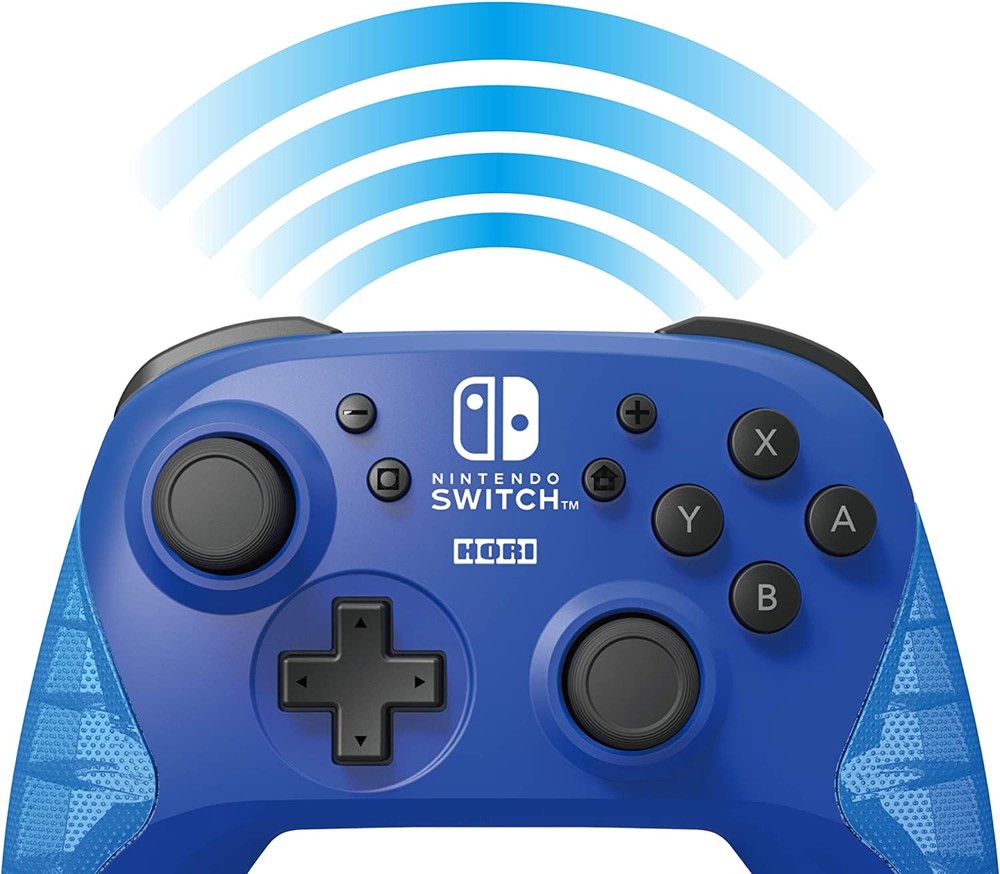 HORI Wireless Pad Controller for Nintendo Switch - Blue - Licensed Product