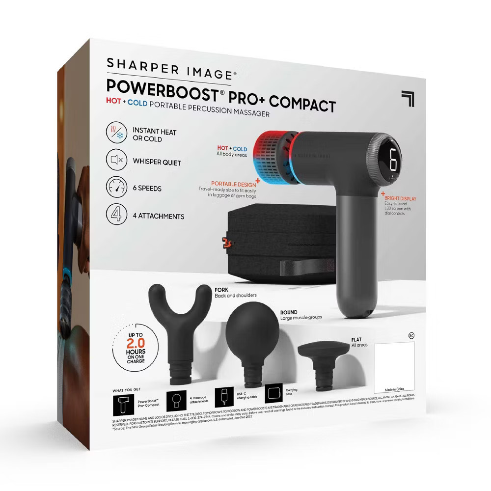 Sharper Image PowerBoost Pro with Hot and Cold Compact Electric