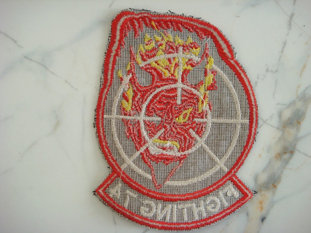 US NAVY FIGHTER SQ VF-74 BE-DEVILERS, VIETNAM WAR PATCH