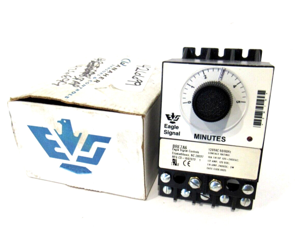 NEW EAGLE SIGNAL BRE7A6 RESET TIMER