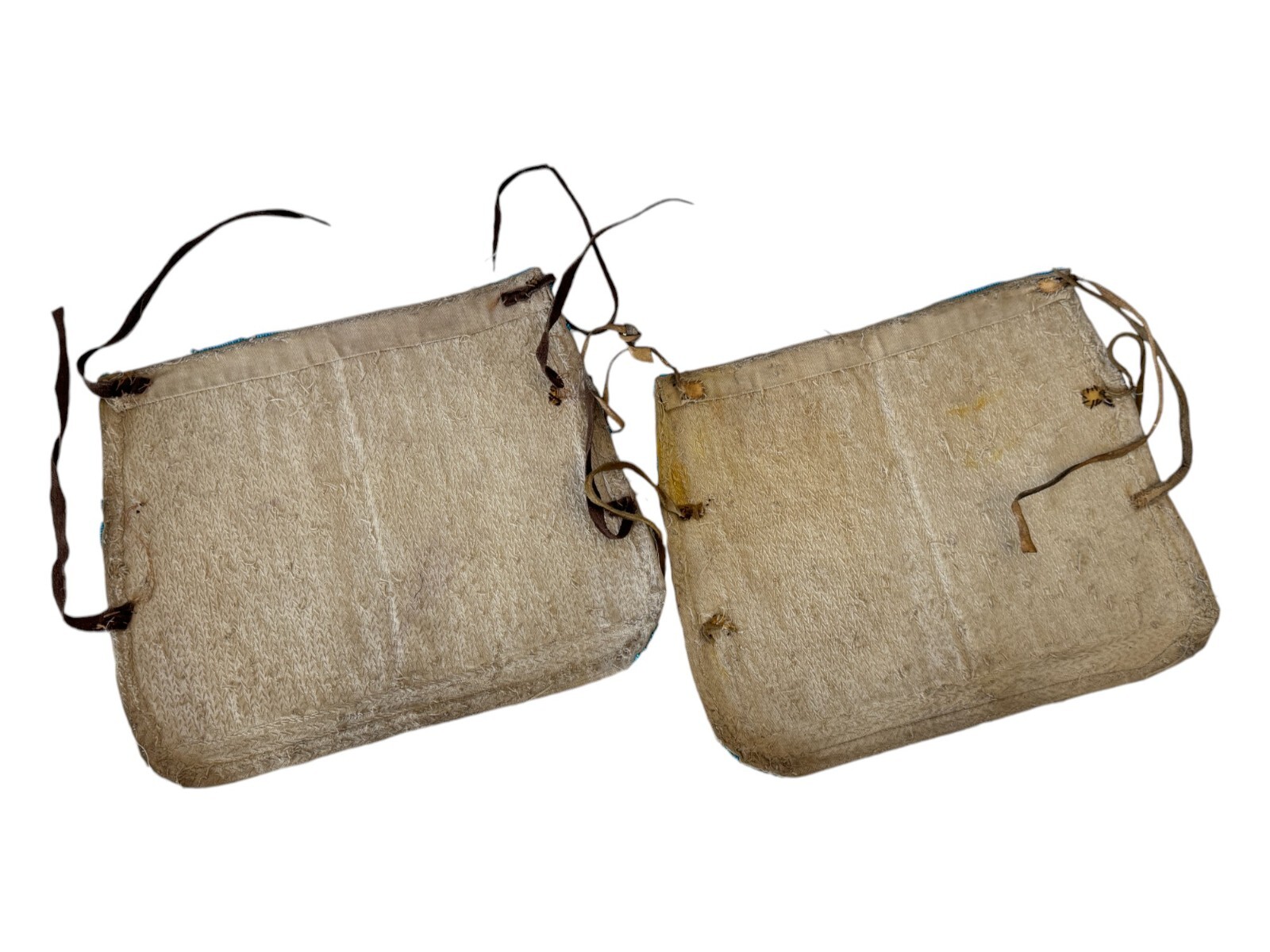 Antique Native American Plains Ceremonial Handmade Beaded Cuffs