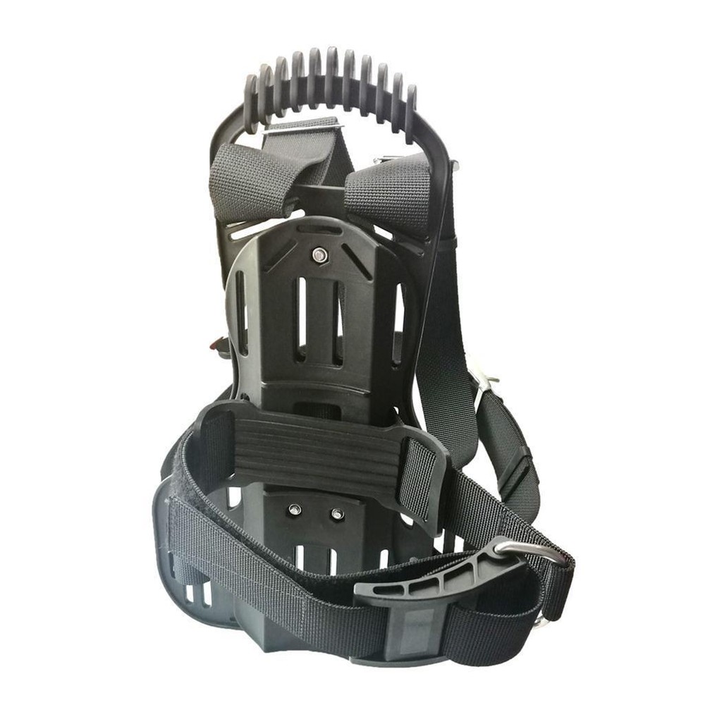 Diving Tank Back Pack, Adjustable Single Oxygen Bottle Support Bracket,Cylinder