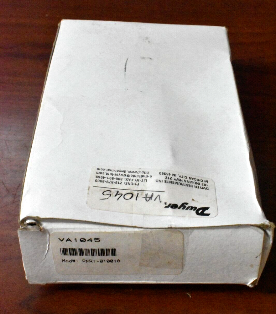 Dwyer VA1045 Variable Area Glass Flowmeter