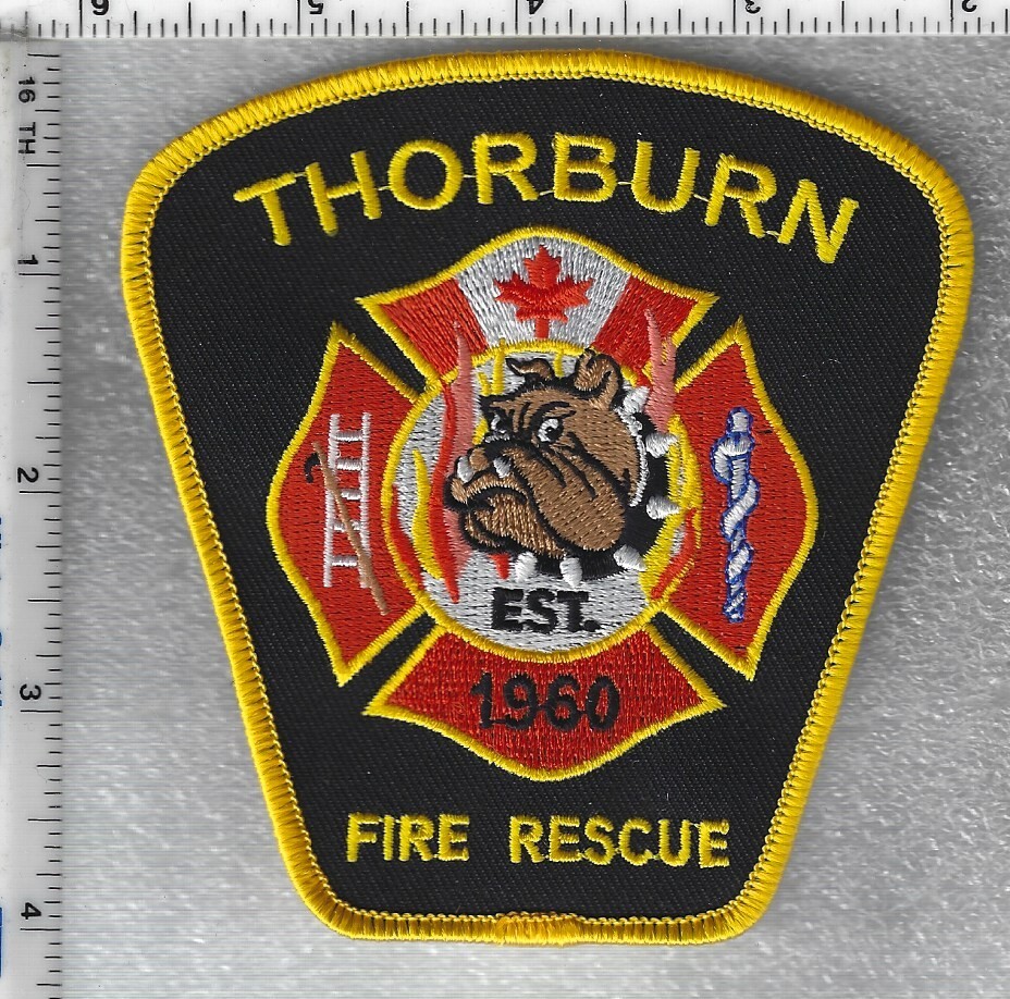 Thorburn Fire Rescue (Nova Scotia, Canada) Shoulder  Patch