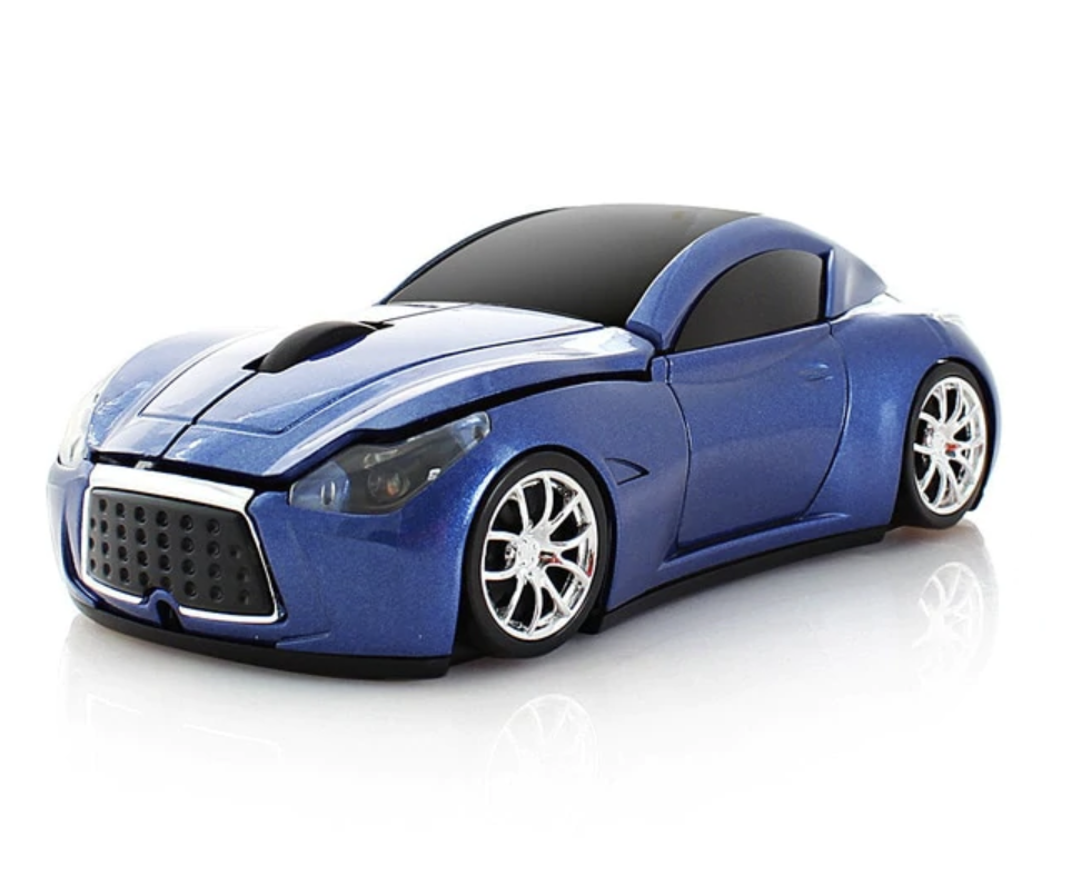 Wireless Car Mouse - Cool Design Sports Car Shape Wireless Mouse
