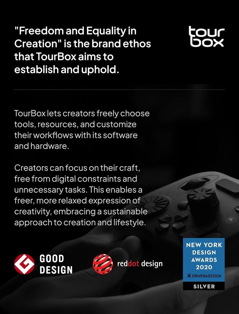 TOURBOX Elite Plus Creative Console